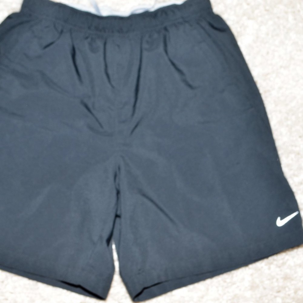 Nike Dri Fit Running Lined Shorts Medium Black Men